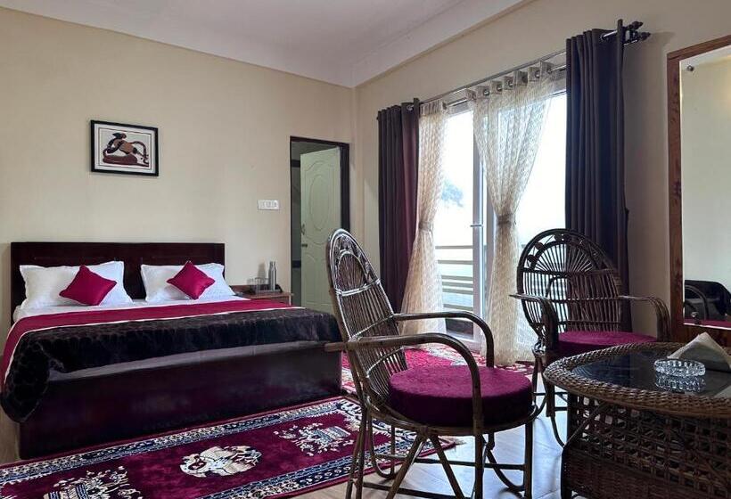 חדר סטנדרט נוף להרים, Triveni Organic Farmstay & Cafe