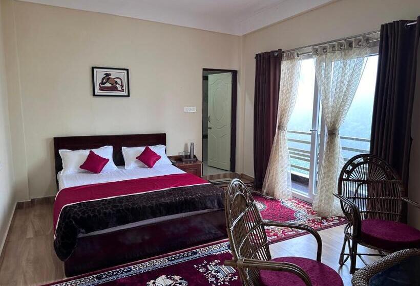 חדר סטנדרט נוף להרים, Triveni Organic Farmstay & Cafe