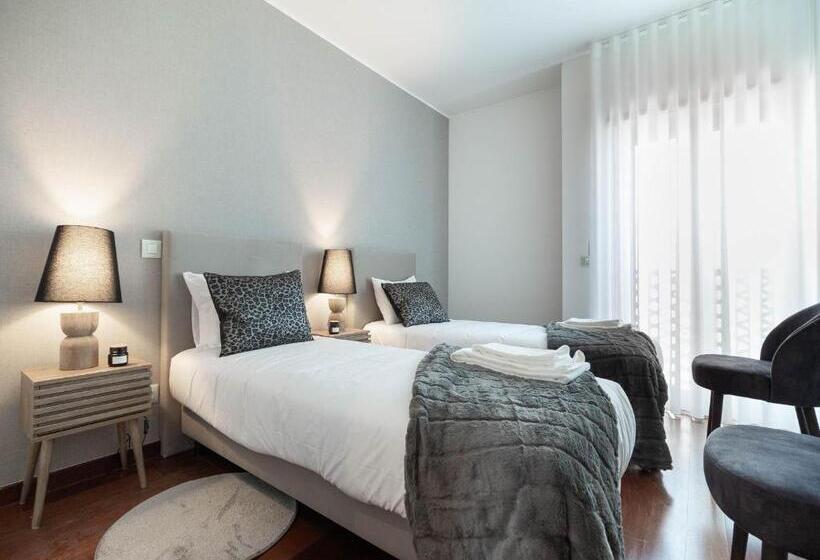 스탠다드 룸 공동 욕실, Akicity Beja Rooms