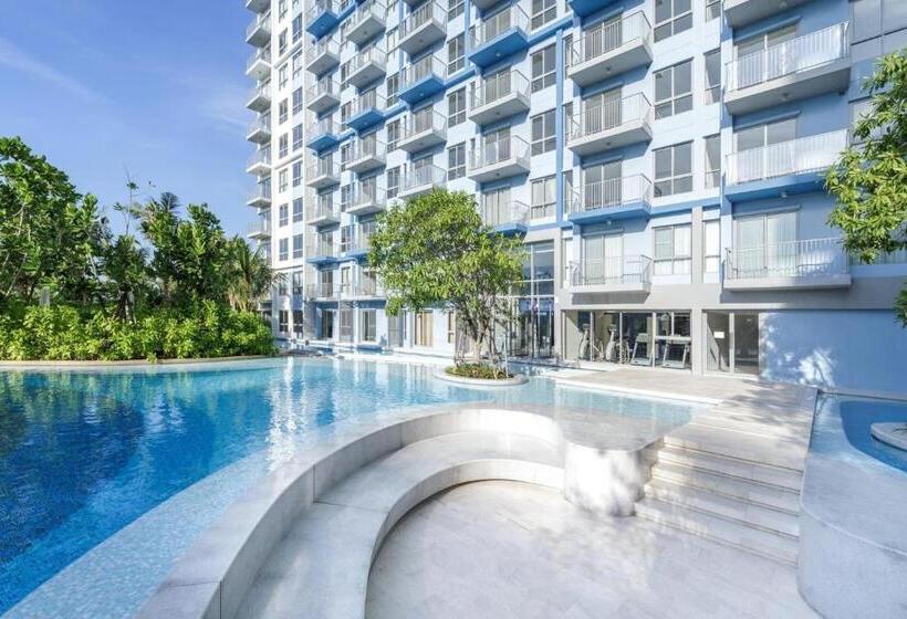 海景高级一卧室公寓, Blue Condo Thew Talay Seaview By Bigbike