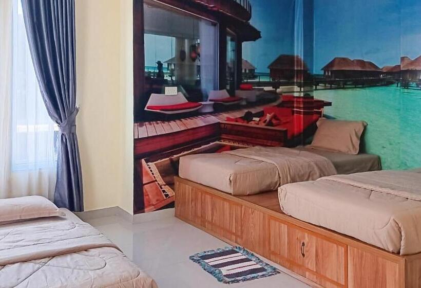 חדר משפחתי, Urbanview Botania Meeting Point Batam By Reddoorz