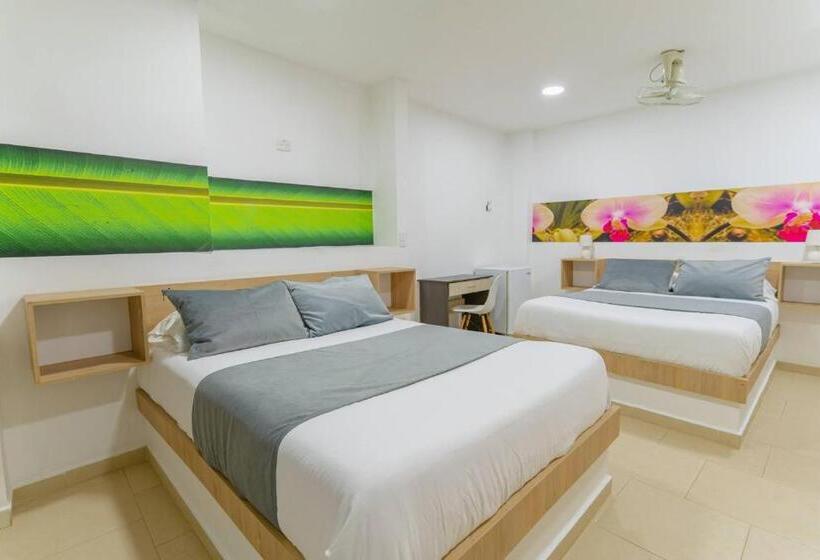 اتاق استاندارد با 2 تخت دوبل, Plataneras Plaza