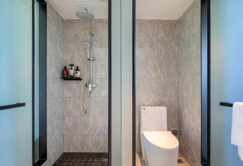 Quarto Estandard Vista Montanha, Huangshan Muxin