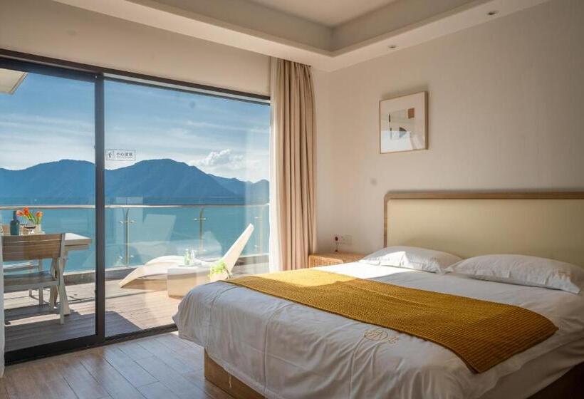 Suite with lake view, Huangshan Taiping Lake Muxin