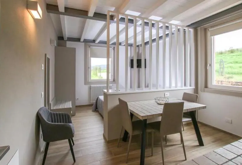 ガーデンビューのスタンダードワンルーム, Agriturismo Monte Di Bebbio