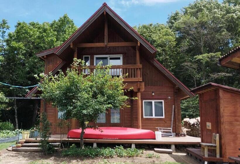 스탠다드 방갈로, 潮ドミ マリンキ 冬は薪ストーブ We Have No Ac