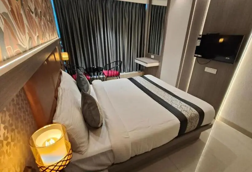 デラックスルーム, Fabhotel Melody Boutique   Village Vadavali, Thane