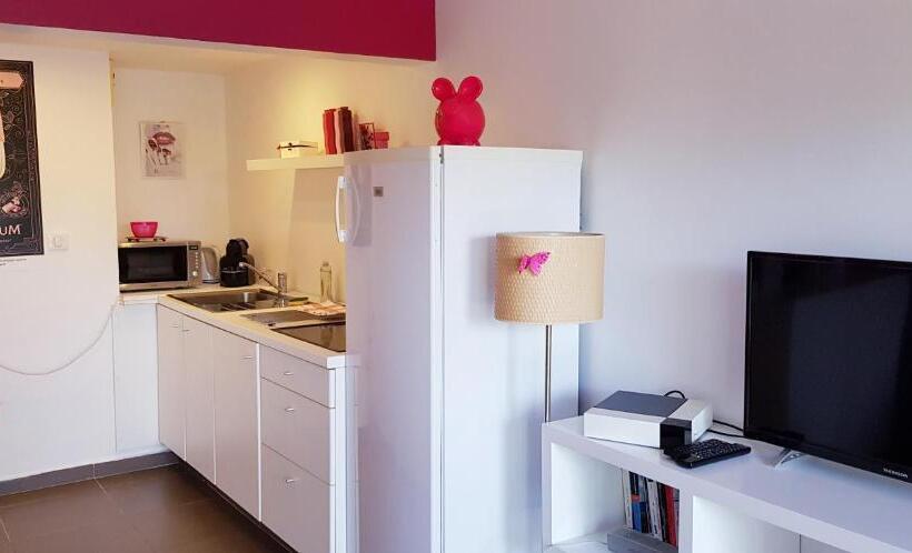 استودیو استاندارد با چشمانداز باغ, Jardin D O Résidence Naturiste Couples Only