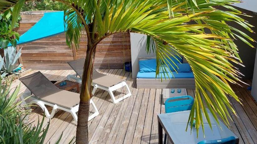 استودیو استاندارد با تراس, Jardin D O Résidence Naturiste Couples Only