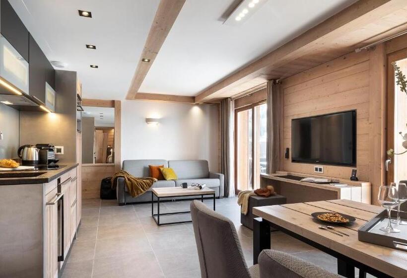 带城市景观带一个卧室的公寓, Mgm Hôtels & Résidences Résidence Akoya