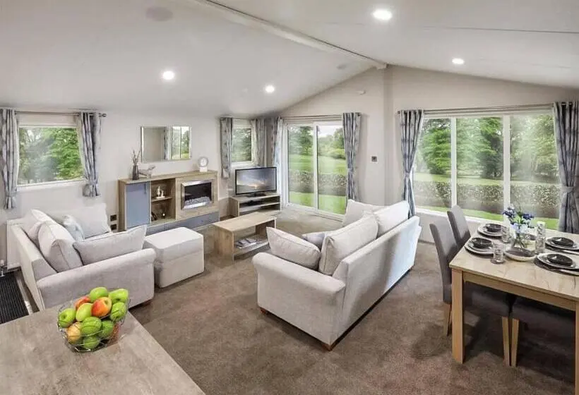 2ベッドルームハウス, Hamlet Lodge Retreat At Calloose Holiday Park