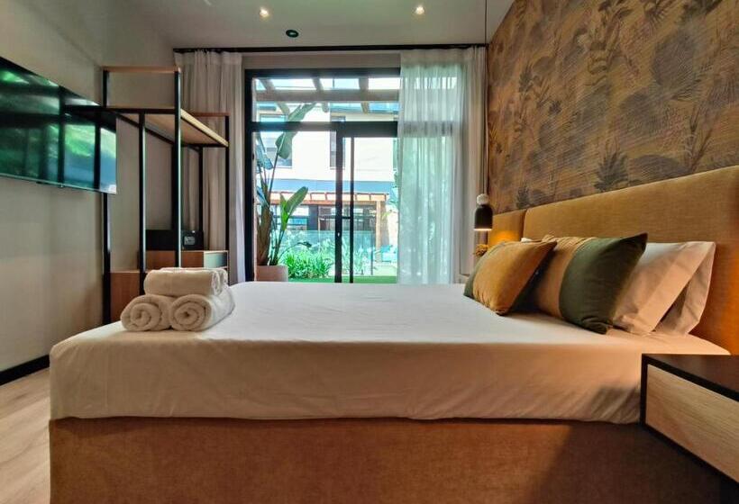 غرفة قياسية مطلّة علي الحديقة, Saman Hotel Boutique