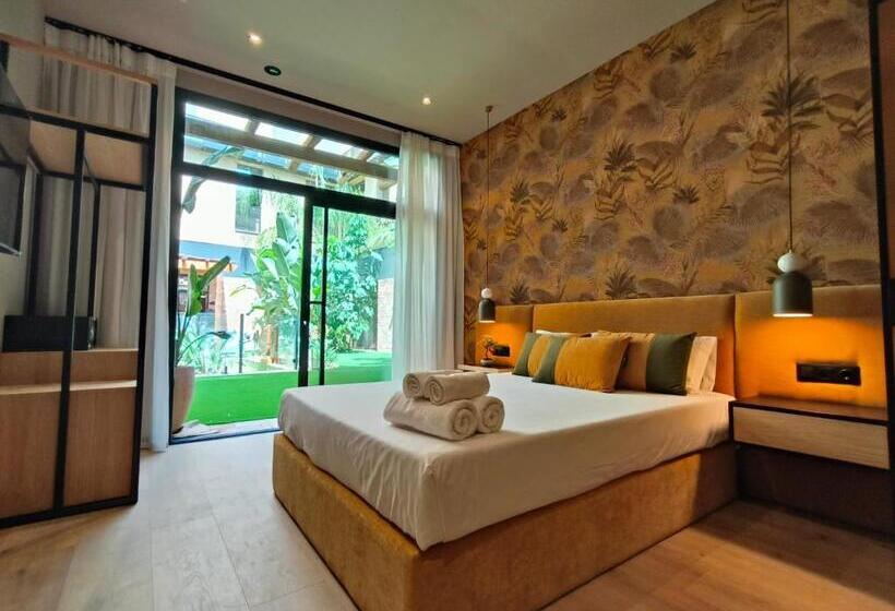 غرفة قياسية مطلّة علي الحديقة, Saman Hotel Boutique