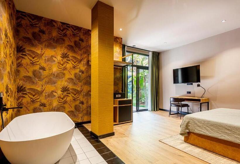 جناح مطلّ علي الحديقة, Saman Hotel Boutique