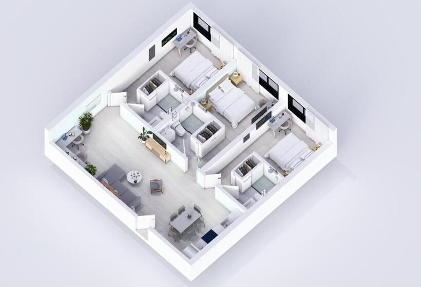 آپارتمان 3 خوابه, Governors Village 1,2,3 & 4 Bedroom Apartments On Seven Mile Beach Corridor