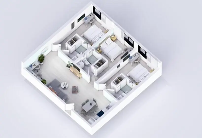 آپارتمان 3 خوابه, Governors Village 1,2,3 & 4 Bedroom Apartments On Seven Mile Beach Corridor