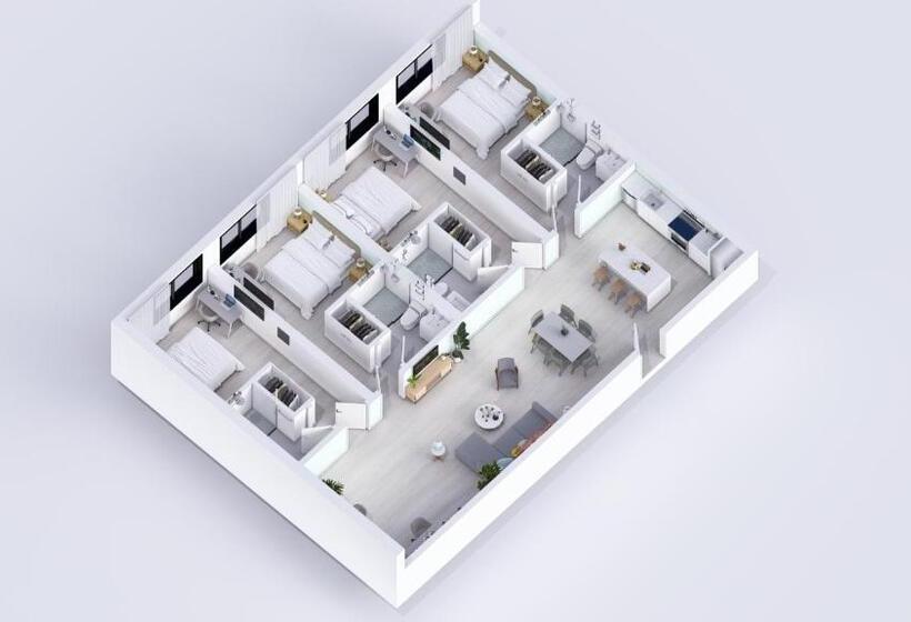 آپارتمان 4 خوابه, Governors Village 1,2,3 & 4 Bedroom Apartments On Seven Mile Beach Corridor