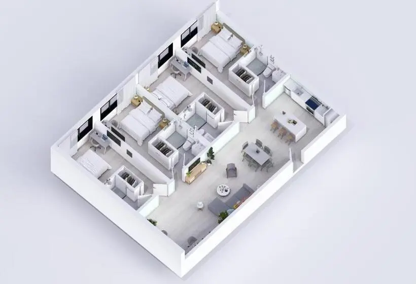 آپارتمان 4 خوابه, Governors Village 1,2,3 & 4 Bedroom Apartments On Seven Mile Beach Corridor