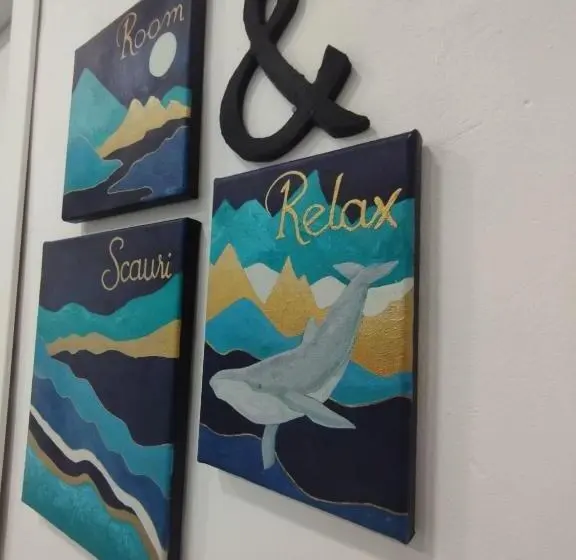 اتاق استاندارد با بالکن, Room&relax Scauri