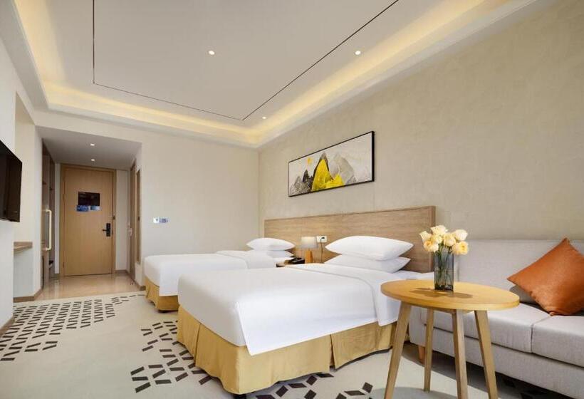 غرفة قياسية مطلّة علي البحيرة, Q Box Ningbo Hangzhou Bay