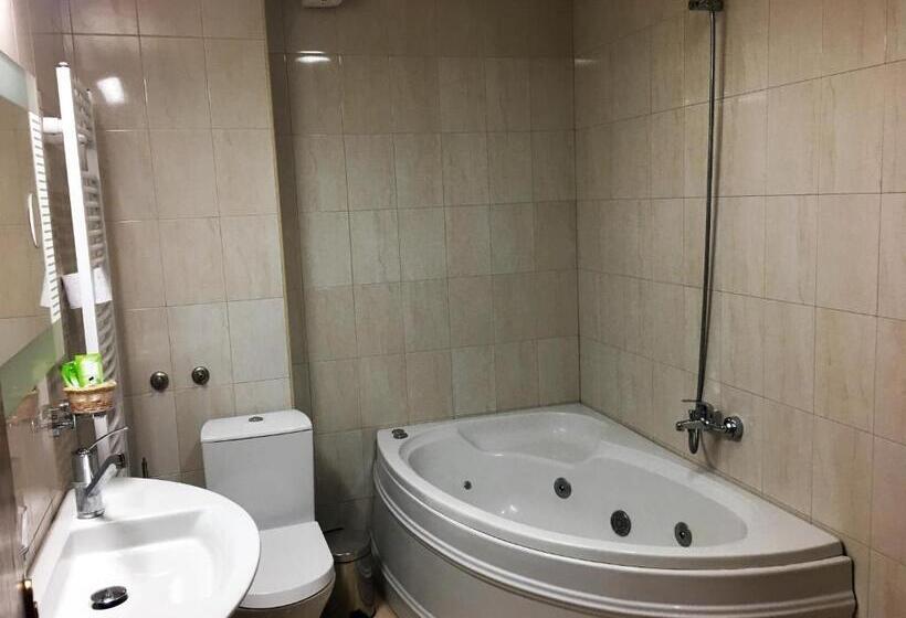 חדר סטנדרט לשלושה עם מרפסת, Danubian Crew