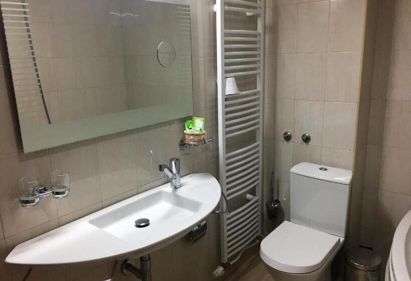 חדר סטנדרט לשלושה עם מרפסת, Danubian Crew