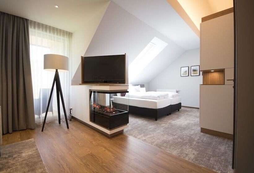 带阳台套房, Restaurant Zur Marienburg