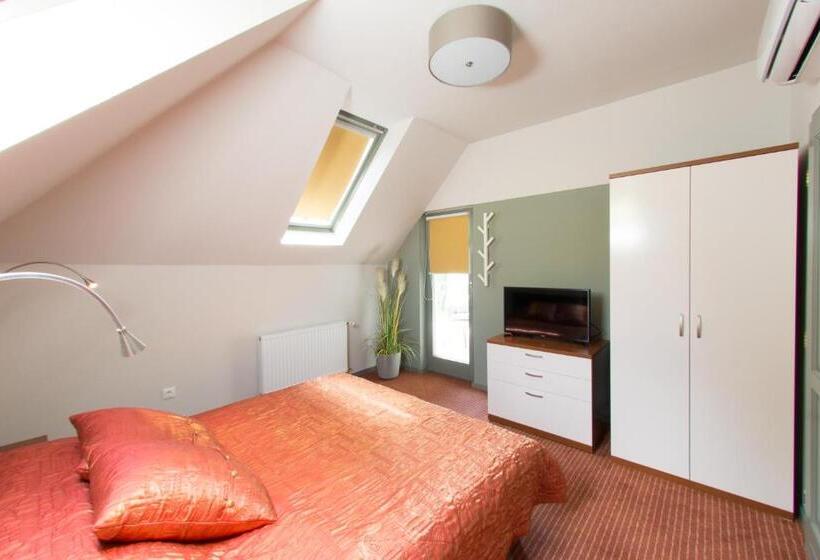 침실 1개 디럭스 아파트, Villa Oliva Boutique Rooms & Spa Zamárdi