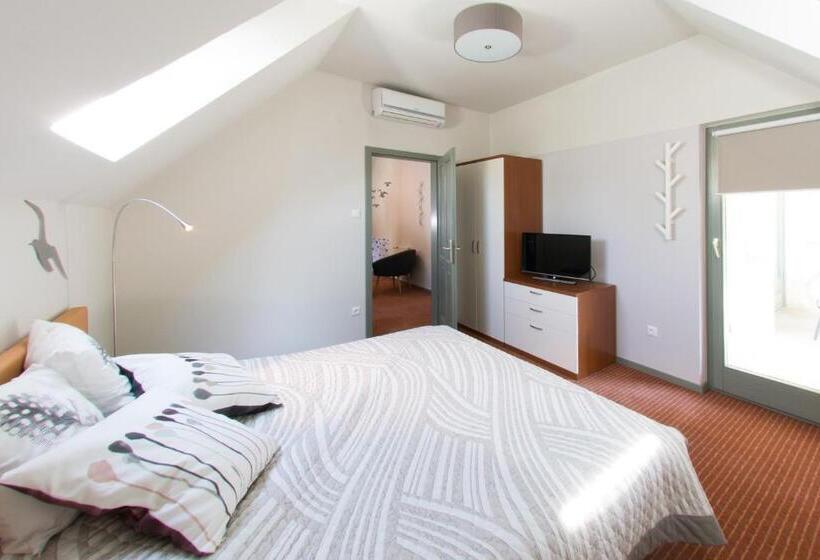 침실 1개 디럭스 아파트, Villa Oliva Boutique Rooms & Spa Zamárdi