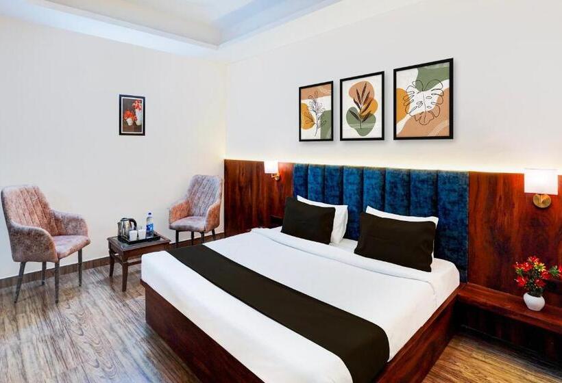 חדר קלאסי לשלושה, Super Townhouse Prince Chowk Near Railway Station