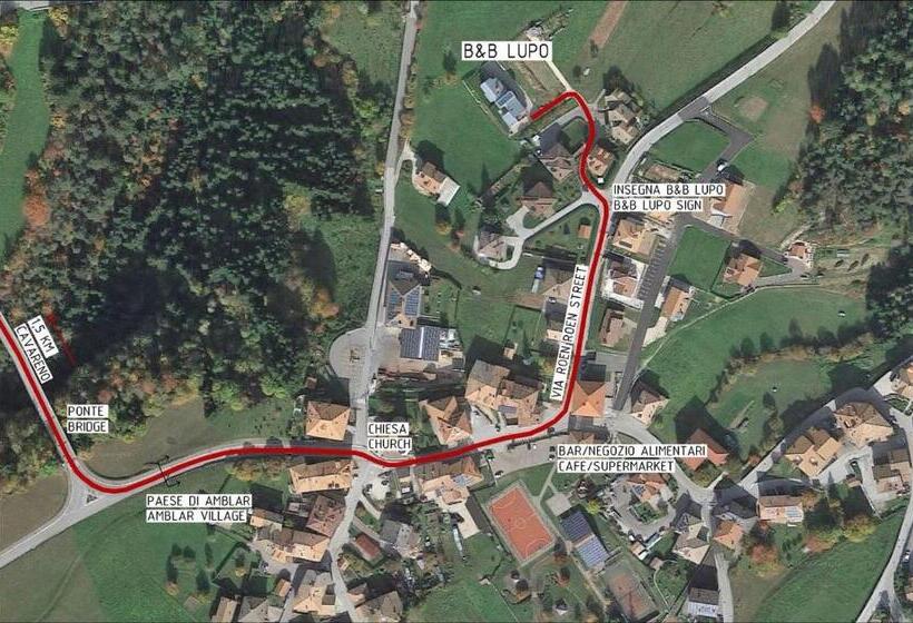 סוויטה משפחתית, B&b Lupo