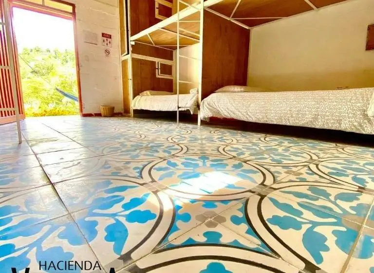 تختخواب در اتاق مشترک, Hacienda Venecia Hostel