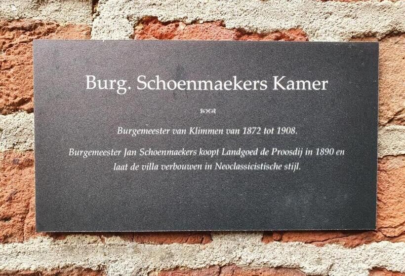 غرفة قياسية, Boutique Hotel Villa De Proosdij