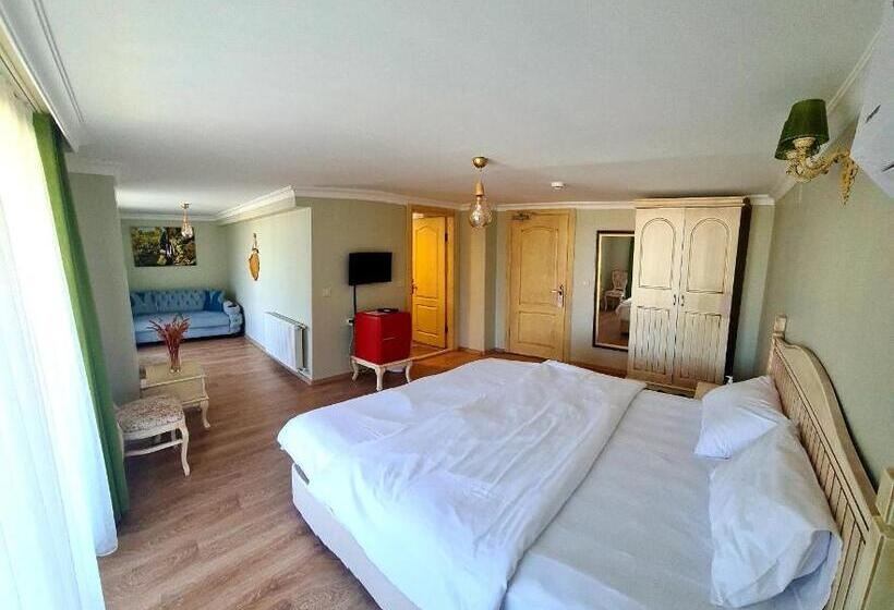 חדר דלוקס עם מרפסת נוף לים, Belizi