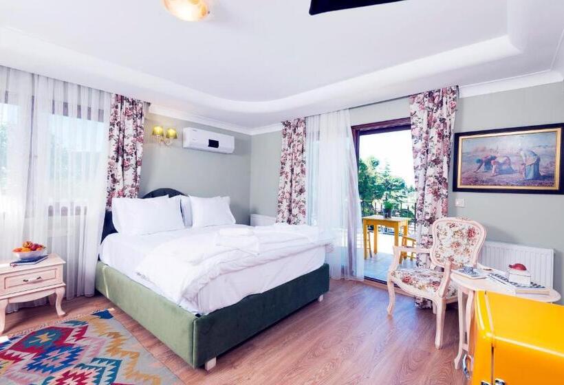 חדר דלוקס עם מרפסת נוף לים, Belizi