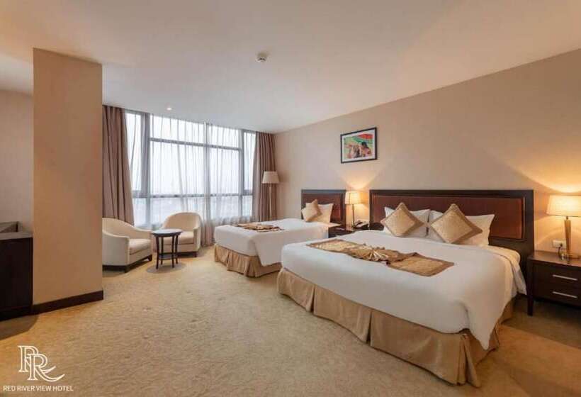 اتاق لوکس سه تخته, Red River View