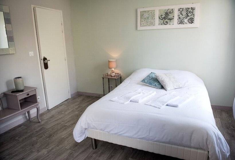 غرفة قياسية فردية, Logis Hotel Restaurant Le Relais Fleuri