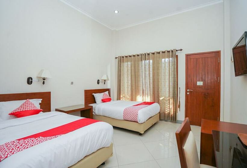 غرفة ديلوكس, Capital O 1430 Hotel Ratna Syariah