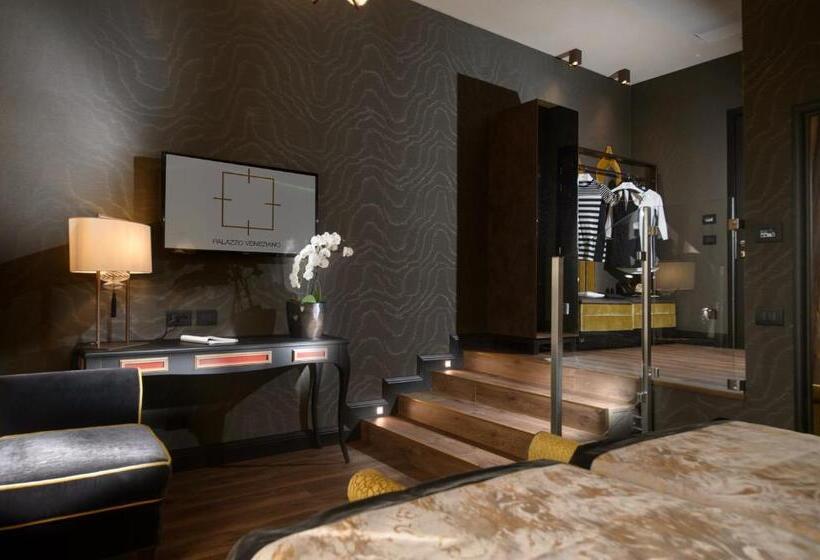 Camera Deluxe con Vista, Palazzo Veneziano   Venice Collection