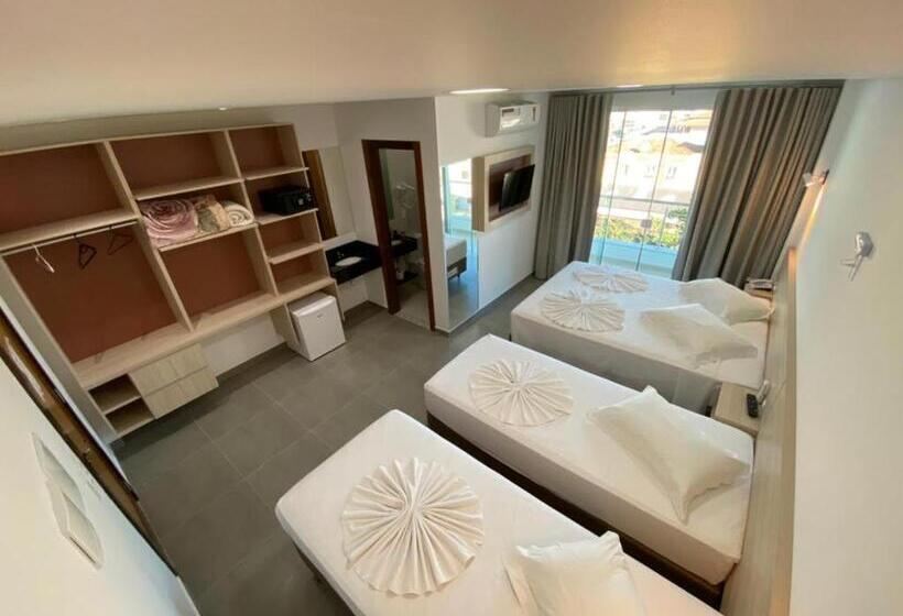 اتاق استاندارد چهار تخته, E Pousada Manguinho