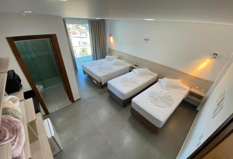 اتاق استاندارد چهار تخته, E Pousada Manguinho