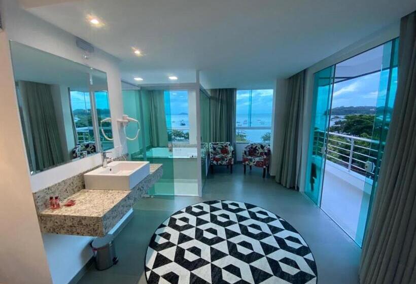 اتاق لوکس با تخت بزرگ, E Pousada Manguinho