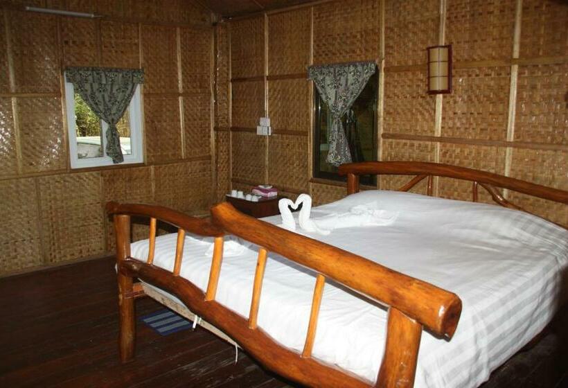 اتاق استاندارد با بالکن, Soe Ko Ko Beach House & Restaurant