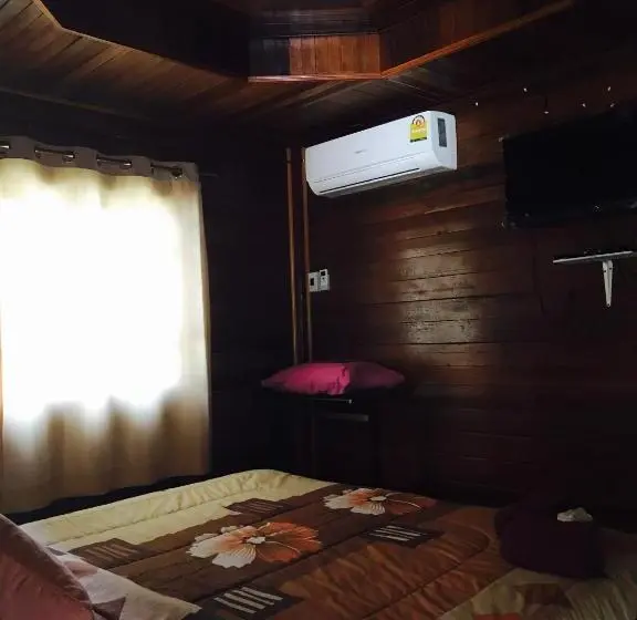 ツーベッドルーム　ヴィラ, บ้านเรือนไท มวกเหล็ก Ban Ruenthai Muaklek