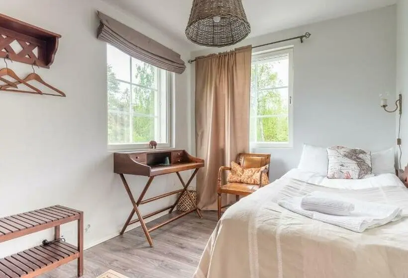 اتاق استاندارد یک تخته با سرویس بهداشتی مشترک, Villa Jokivarsi Bed & Breakfast