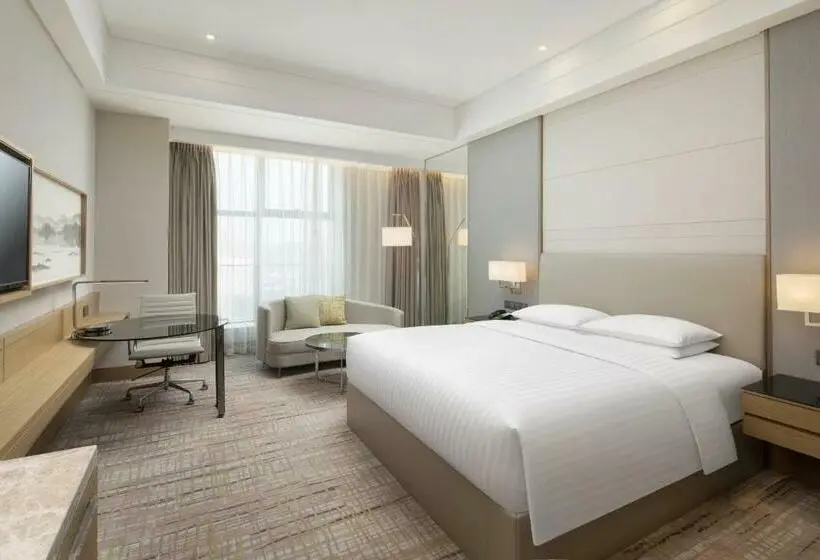 Deluxe-huone King-vuode Kaupunkinäkymä, Courtyard By Marriott Xinchang