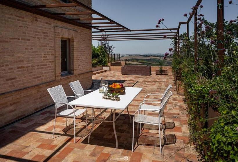 جناح مزود بتراس, Villa Anitori Prestige Relais & Spa