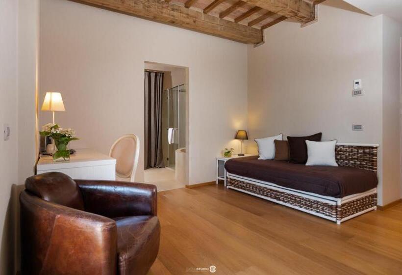 جناح مزود بتراس, Villa Anitori Prestige Relais & Spa