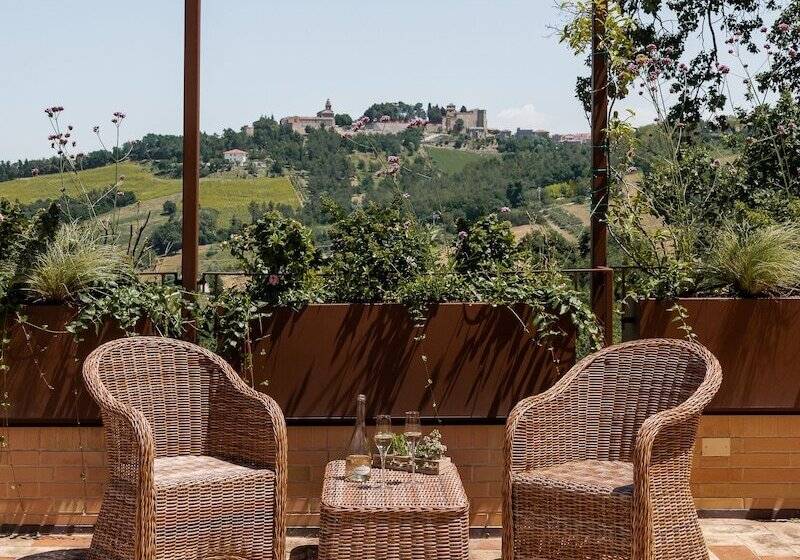 جناح مزود بتراس, Villa Anitori Prestige Relais & Spa