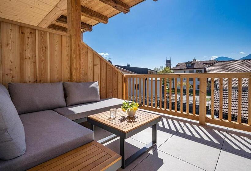 발코니 스탠다드 싱글 룸, Eco Bnb & Apartments Bründlerhof